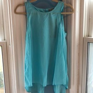 Daniel Rainn Sleeveless Blue Top